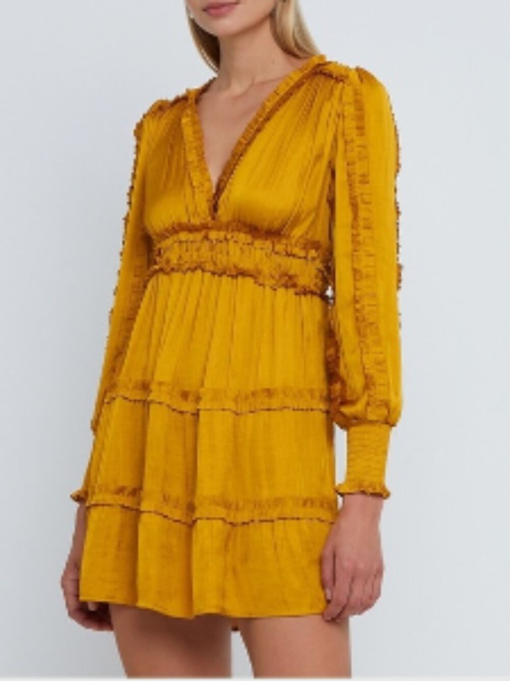 Anthropologie O.P.T. Ruffled Mini - XL